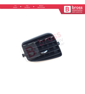 Renault Megane MK3 2008-2016 Fluence için Ön Orta Sol Yan Kısım Havalandırma Difüzörü İç Plastiği