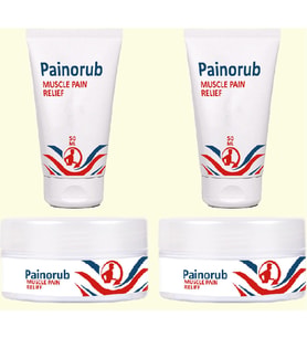 Painorub 2şerli Kril Yağı Afrika Zencefil Özü Reliefcream Rahatlamaya 50 ml Tüp&kavanoz Set