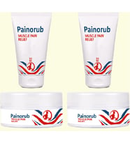 Painorub 2şerli Kril Yağı Afrika Zencefil Özü Reliefcream Rahatlamaya 50 ml Tüp&kavanoz Set