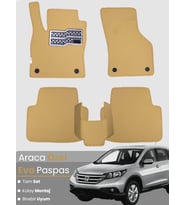 HONDA CRV 4 (2012-2017) Uyumlu EVA Paspas Tam Set–Araca Özel,Kolay Montaj,Su Geçirmez
