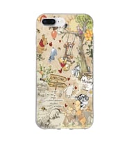 Iphone 7 PLUS - 8 PLUS Uyumlu Winnie The Pooh Tasarımlı Şeffaf Telefon Kılıfı