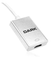 DARK UGA33 DK-AC-UGA33 0.15metre USB-HDMI Çevirici Adaptör Gümüş