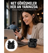Northcity 2025 Model Dokunmatik Ekran Bluetooth Kulaklık Yüksek Ses Kalitesi - Northcity