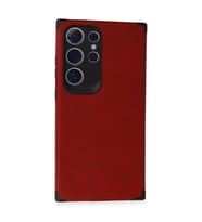 Samsung Galaxy S24 Ultra Kılıf Loop Deri Silikon - Kırmızı