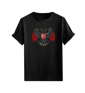 Türkçülük Görselli  Unisex (Tshirt) Tişört