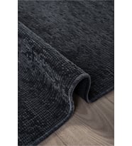 Antrasit Şönil Kilim Makinede Yıkanabilir Kaymaz Taban Halı Yolluk