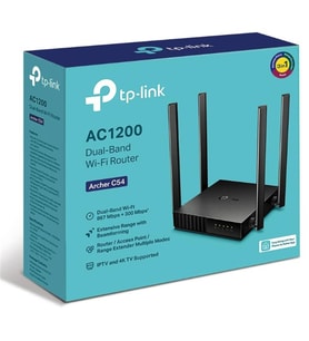 TP-LINK ARCHER C54 AC1200 KABLOSUZ WIFI 5 DUAL BAND ROUTER