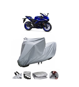 Yamaha YZF R25 ABS  Gri Motosiklet Brandası ARKA ÇANTA UYUMLU DEĞİLDİR