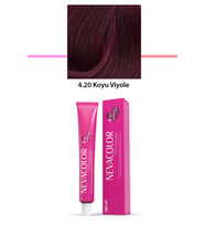 Premium 4.20 Koyu Viyole - Kalıcı Krem Saç Boyası 50 g Tüp