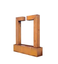 Corten Su Perdesi İkili (Standart)
