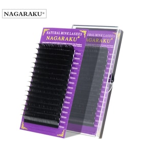 NAGARAKU İPEK KİRPİK D KIVRIM 0,07 KALINLIK 14MM UZUNLUK TAKMA KİRPİK
