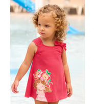 Mayoral Kız Bebek Penye Elbise Pembe
