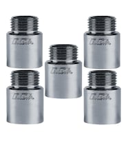 5 Adet ECA 1/2  2,5cm Uzatma Krom (Musluk Uzatma) 102134016 Pirinç E.C.A