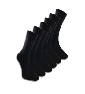 6 Adet Erkek Bambu Lastiği Sıkmayan Diyabetik Çorap