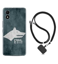 TCL 303 Kılıf Resimli Boyun Askılı İpli Desenli Silikon Göktürk 2 1411