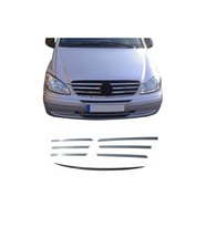 Vito W 639 Ön Panjur 7  Parça 2003 - 2010  Paslanmaz Çelik (Metal)