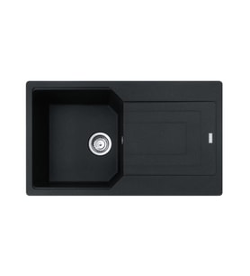 Franke UBG 611-86 Nero Granit Eviye