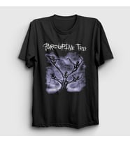Presmono Unisex Siyah Logo Müzik Porcupine Tree T-Shirt 528193tt