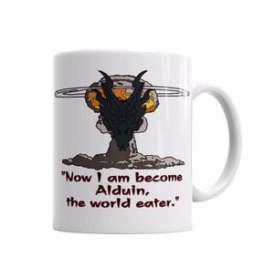 Alduin The World Eater Kupa Bardak Porselen