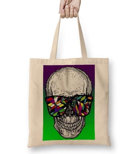 skull Bez Çanta Uzun Saplı