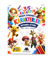 Başka Evrenin Karakterleri – 35 Karakter Boyama Kitabı Zeynel Abidin İleri Gençler, Çocuklar ve Yetişkinler İçin