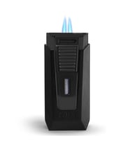 Colibri Slide Çift Alevli Çakmak Puro Çakmağı (Taş)