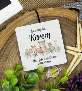 6cm Özel Baskılı Magnet Uv Baskılı - Hayvanlar Alemi 3