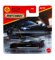 Matchbox - 2023 Chevy Corvette Z06 Convertible - Siyah (1/64) 2025 Üretim - JBN76