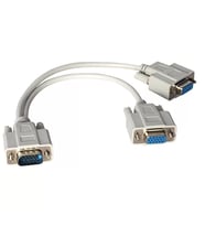 Pm-1557 1X Vga Erkek To 2X Vga Dişi 30 Cm Çevirici Kablo
