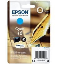 Tonersepeti Epson T1622-C13T16224020 Mavi Orjinal Kartuş