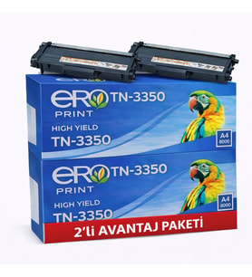 TN-3350 / Brother HL-5470DW Muadil Toner - 2'li Avantaj Paket