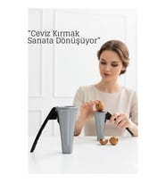 Metal Konik Fındık ve Ceviz Kırıcı - Döküm Ceviz Fındık Kıracağı