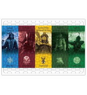 Büyük Turan Ülküsü Puzzle 240 Parça Yapboz
