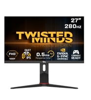 TWISTED MINDS 27" TM27FHD280IPS FHD 280HZ 0,5MS HDMI DP HDR10 FAST IPS PIVOT RGB GAMING MONİTÖR