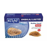 KRAF AMBALAJ LASTİĞİ %100 KAUÇUK 50GR 960G