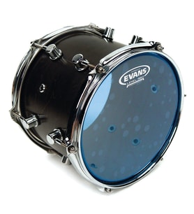 Evans TT08HB Hydraulic Blue 8 İnç Tom Derisi (Profesyonel)  Mavi Bitiş, İki Katman Arası Özel Yağ Tabakası, Kolay Akort Edilebilen Kuru ve Derin Bas Tonları