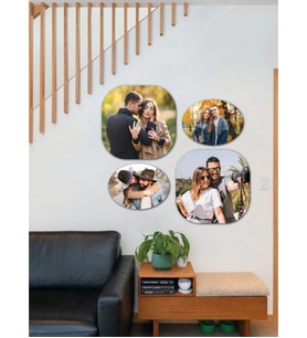 4 Parçalı Dekoratif MDF Tablo Seti