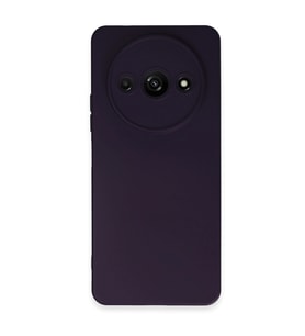 Xiaomi Redmi A3 4g Kılıf Nano İçi Kadife Silikon - Mor
