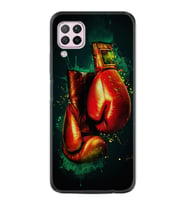Huawei P40 Lite Kılıf Silikon Desen Özel Seri Boks Eldiveni 1763
