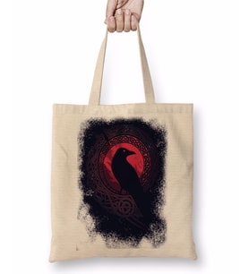 Black Crow Bez Çanta Uzun Saplı