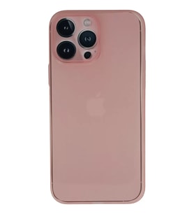 iPhone 13 Pro Kılıf PP Ultra İnce Kapak - Pembe
