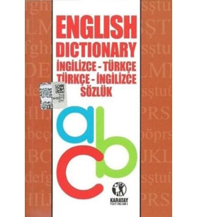 English Dictionary İngilizce-Türkçe Türkçe-İngilizce Sözlük (Cep Boy)