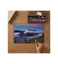 Bromo Dağı - Doğa Manzarası Tasarımı 240 parça Ahşap Puzzle Ahşap Kutuda MP05586