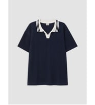 LCW Kids Lacivert Polo Yaka Erkek Çocuk Tişört
