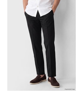 LCWAIKIKI Classic Siyah Standart Kalıp Erkek Chino Pantolon