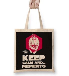 Dead By Daylıght Keep Calm And Memento Bez Çanta Uzun Saplı