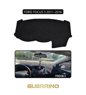 FORD Focus 3 (2011-2016)TORPİDO KORUMA HALISI SİYAH KENAR