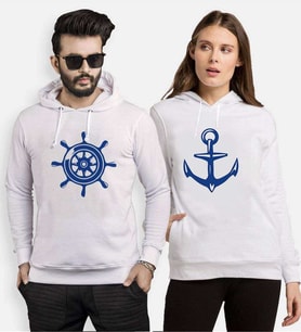 Tshirthane Dümen Demir Sevgili Kombinleri Kapüşonlu Kombini (Tek Ürün Fiyatıdır.)