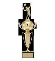 ODAK KUPA - Figürlü Kupalar - Tenis Erkek Figürlü Kupalar FG-068 A - 48 cm
