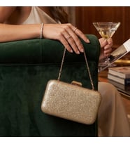 Givenza Simli Portföy Zincir Askılı Kadın Çanta
